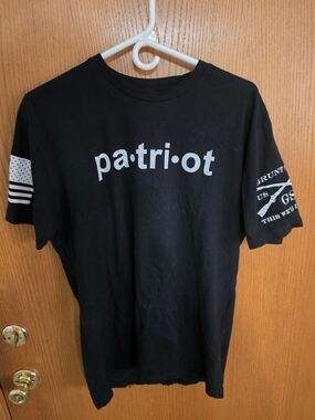 Grunt Style Black Patri•ot Graphic Short Sleeve Tee